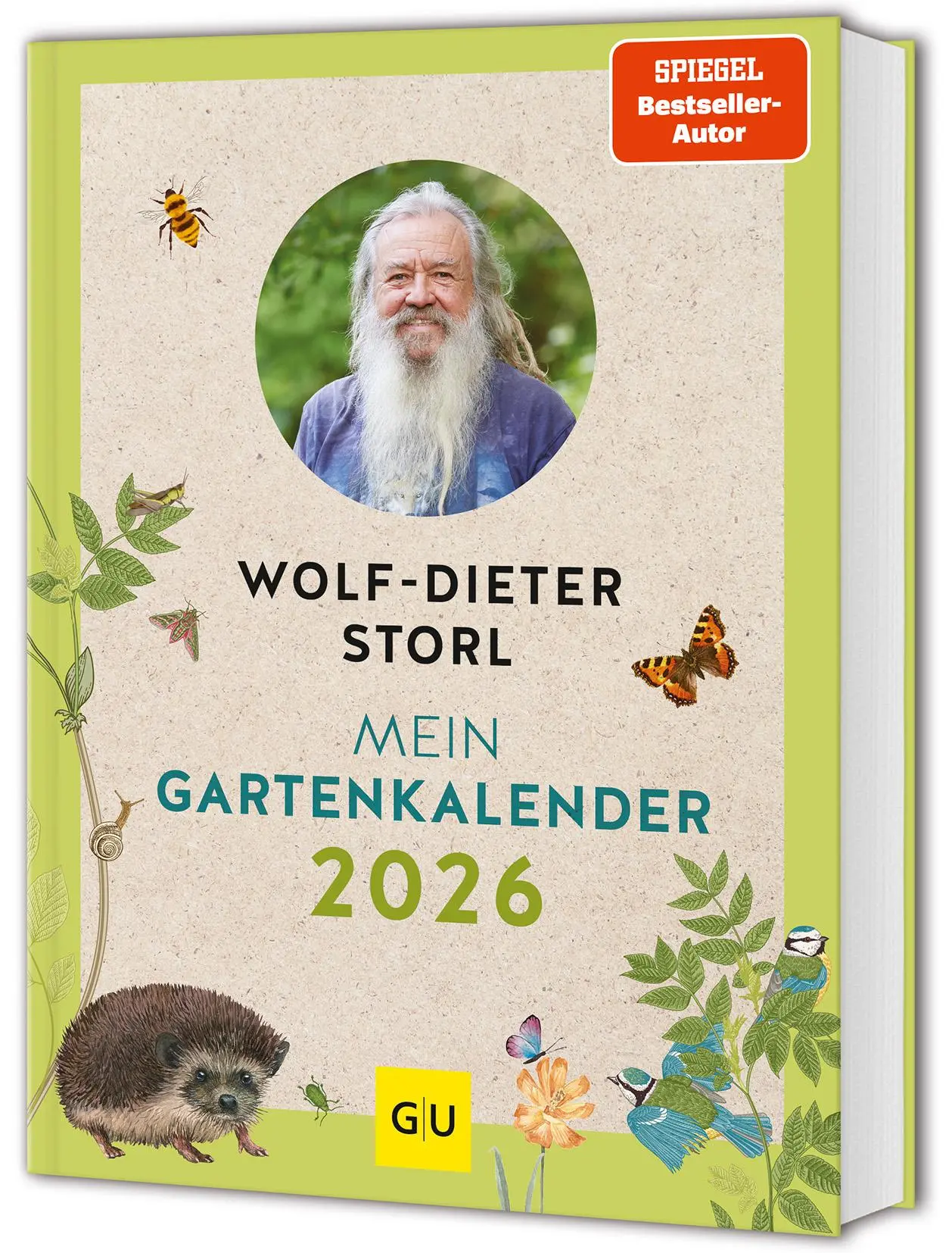 Cover: 9783833896767 | Mein Gartenkalender 2026 | Wolf-Dieter Storl | Buch | GU Garten extra