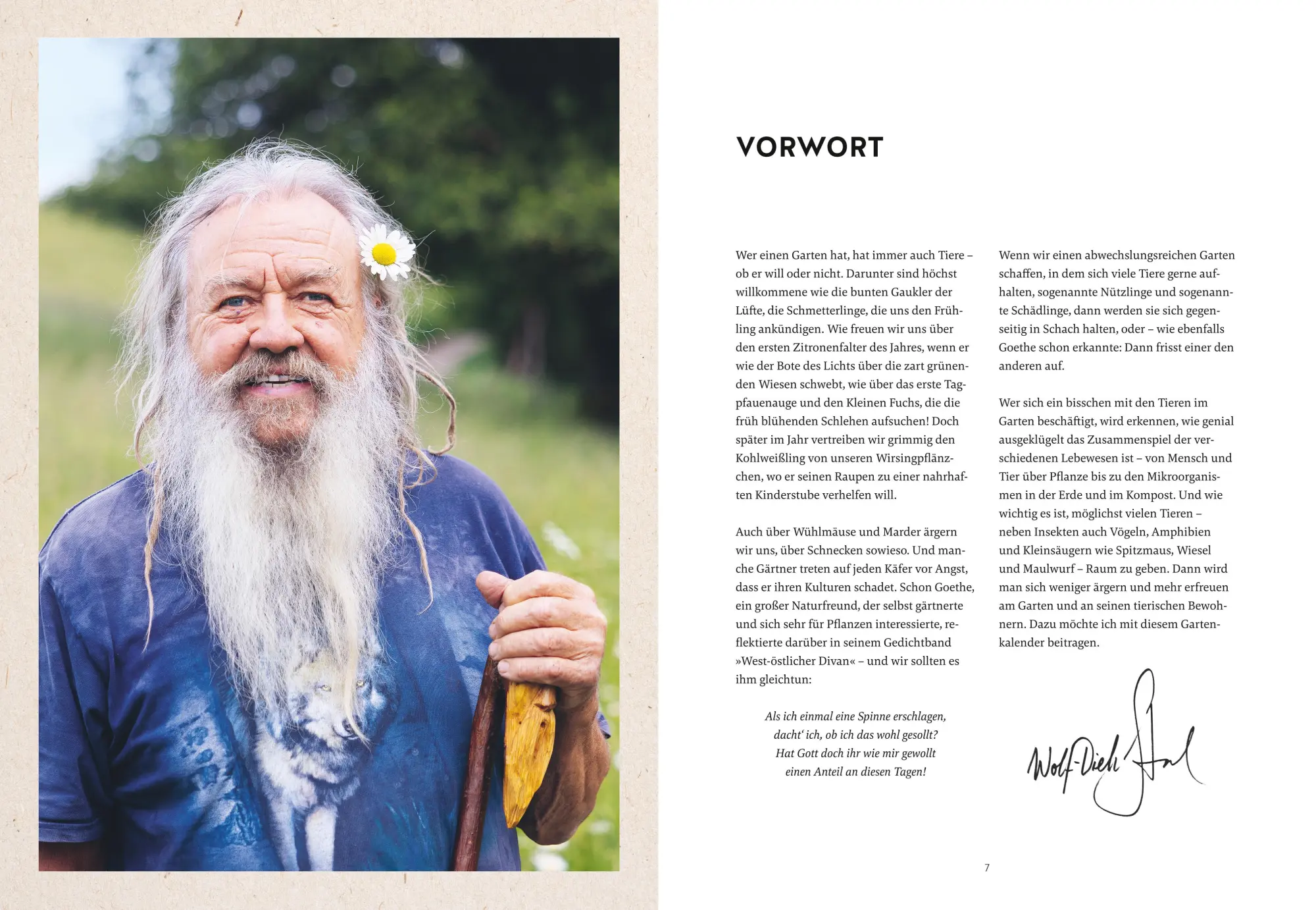 Bild: 9783833896767 | Mein Gartenkalender 2026 | Wolf-Dieter Storl | Buch | GU Garten extra