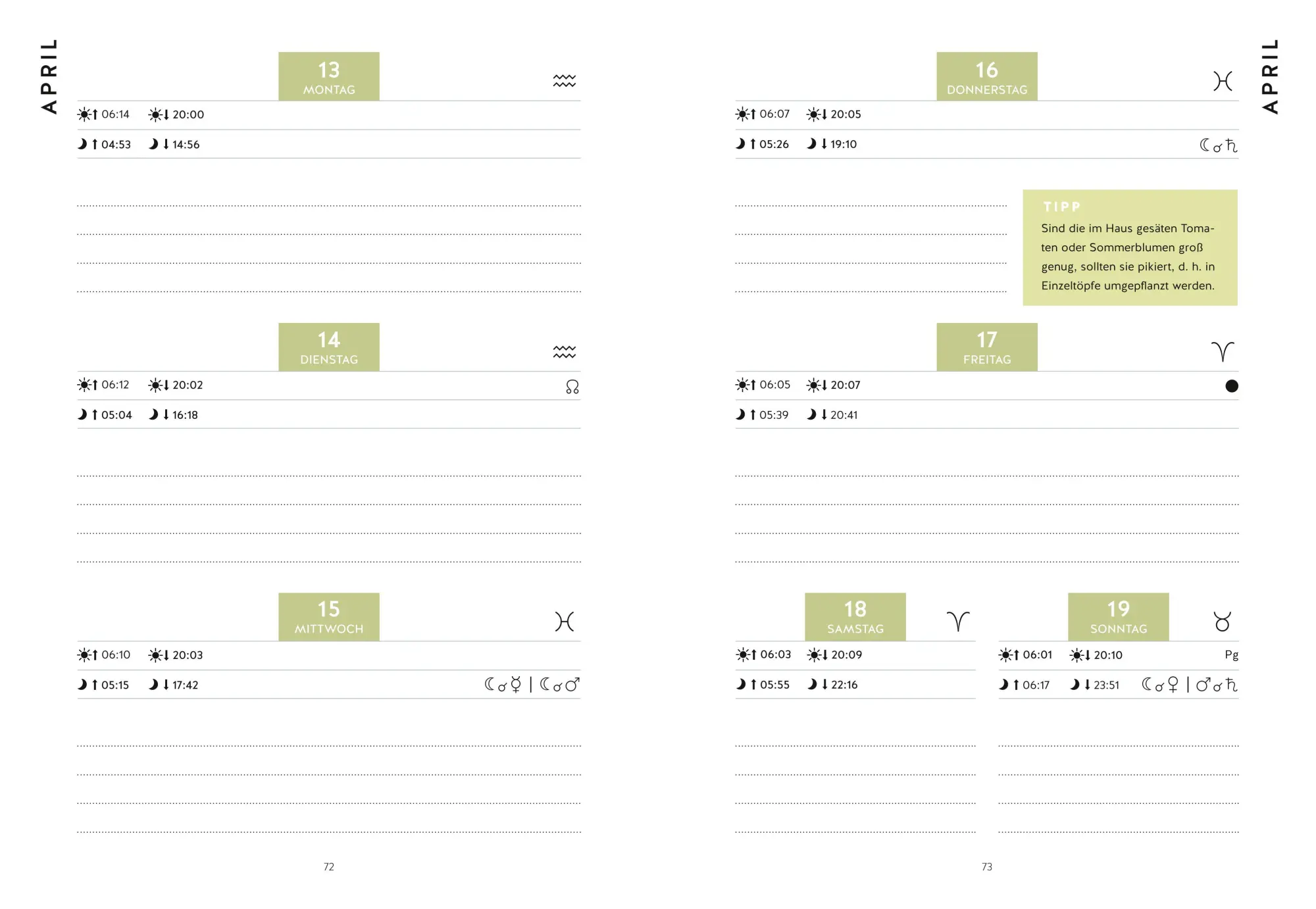 Bild: 9783833896767 | Mein Gartenkalender 2026 | Wolf-Dieter Storl | Buch | GU Garten extra
