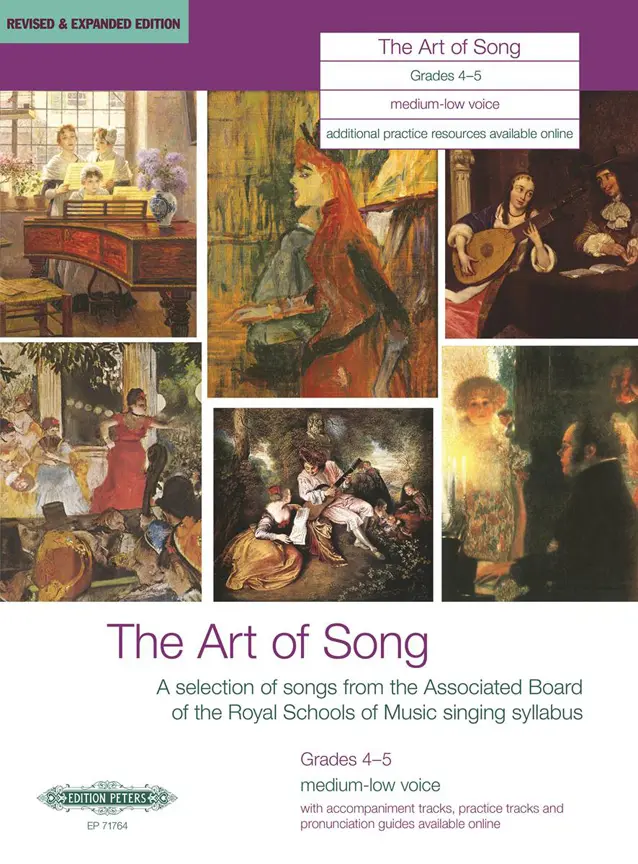 Cover: 9790577086767 | The Art of Song: Selected Songs, Grades 4-5, mittlere/tiefe Stimme