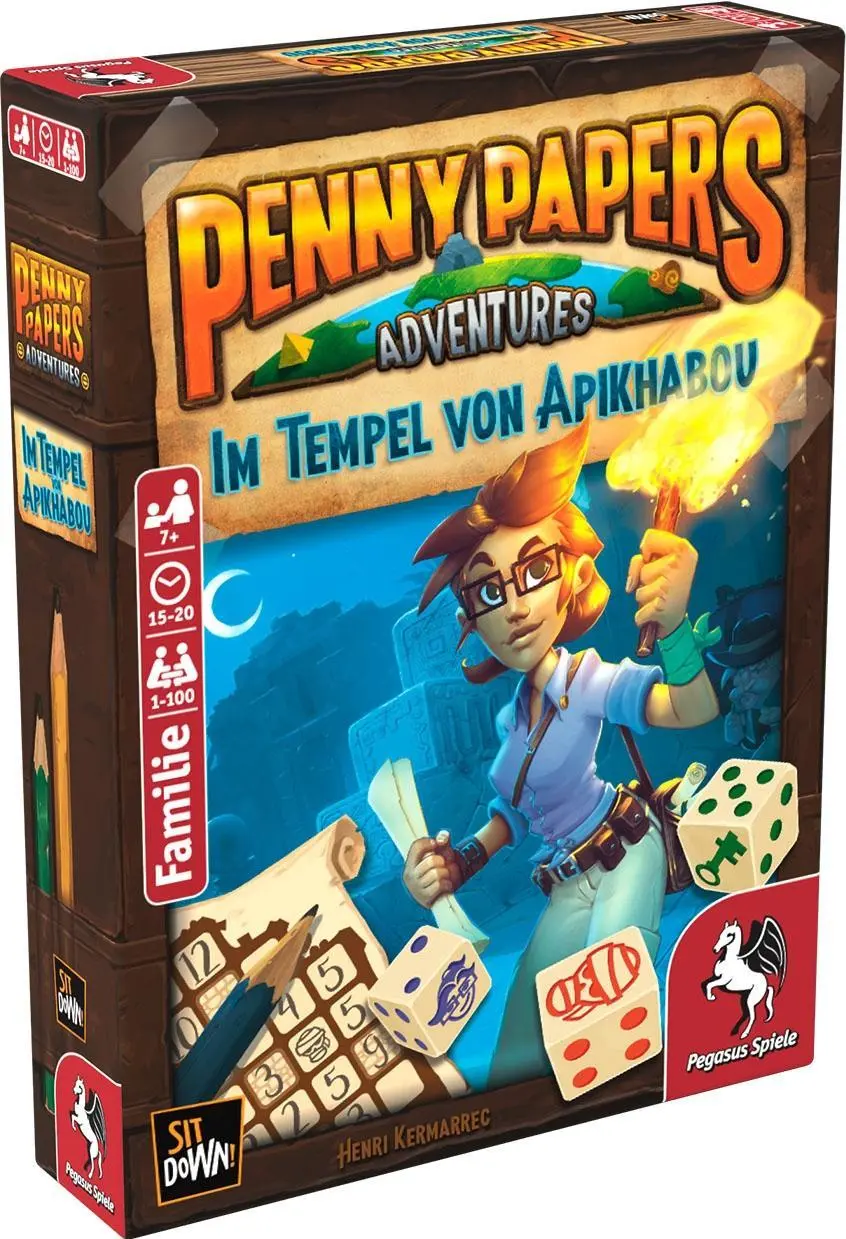 Cover: 4250231716867 | Penny Papers Adventures: Im Tempel von Apikhabou | Henri Kermarrec
