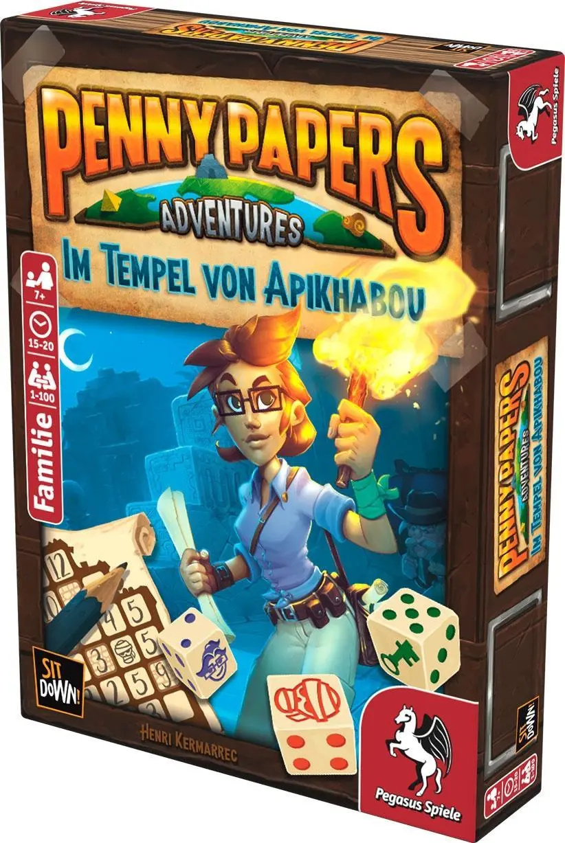 Bild: 4250231716867 | Penny Papers Adventures: Im Tempel von Apikhabou | Henri Kermarrec
