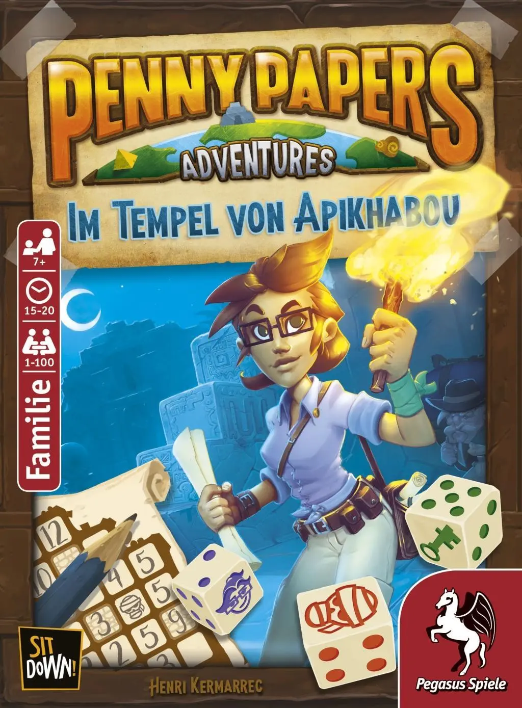 Bild: 4250231716867 | Penny Papers Adventures: Im Tempel von Apikhabou | Henri Kermarrec