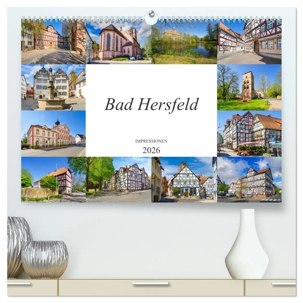 Cover: 9783457446867 | Bad Hersfeld Impressionen (hochwertiger Premium Wandkalender 2026...