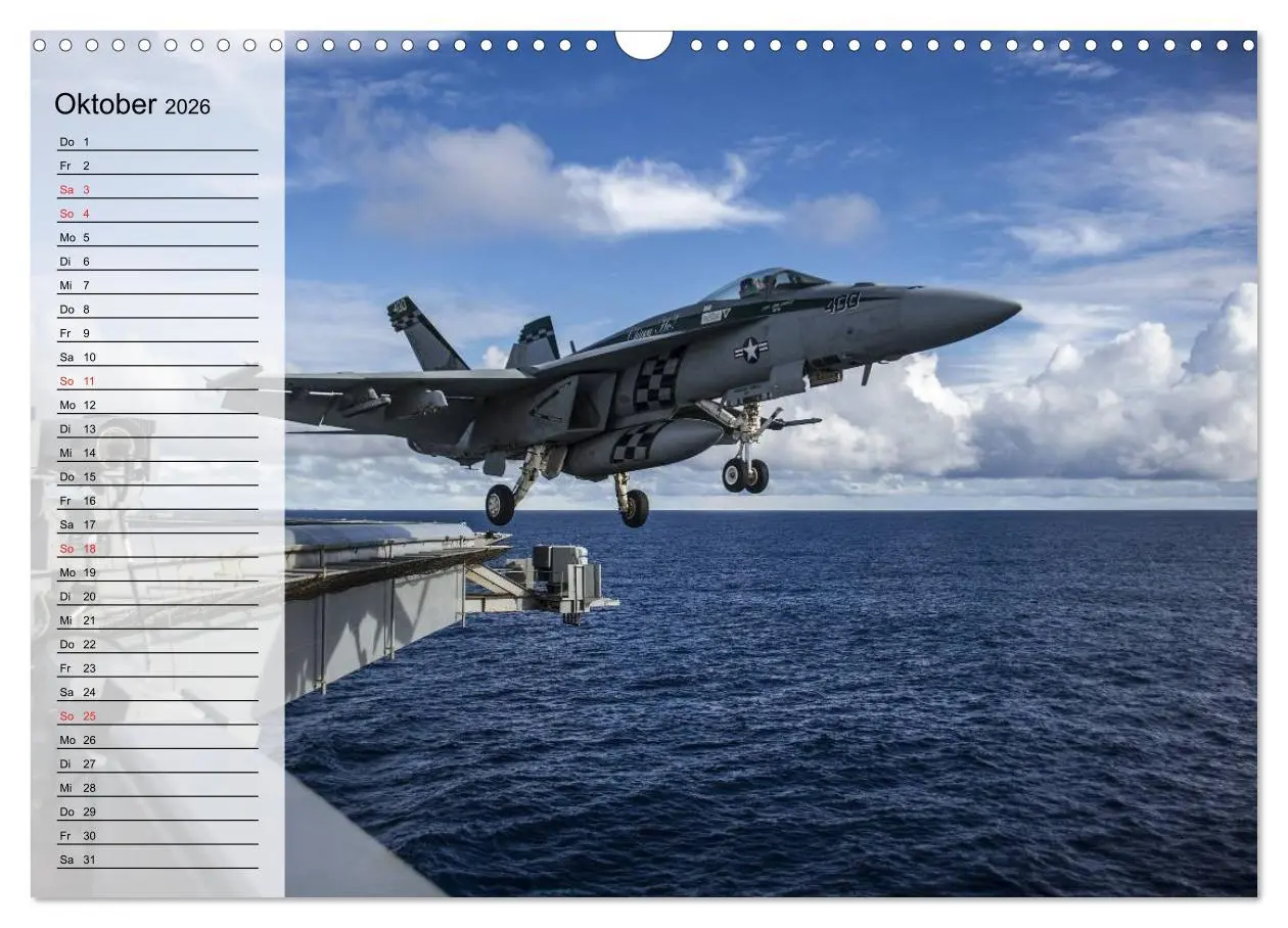Bild: 9783457996867 | Kriegstechnik. Kampfjet-Impressionen (Wandkalender 2026 DIN A3...