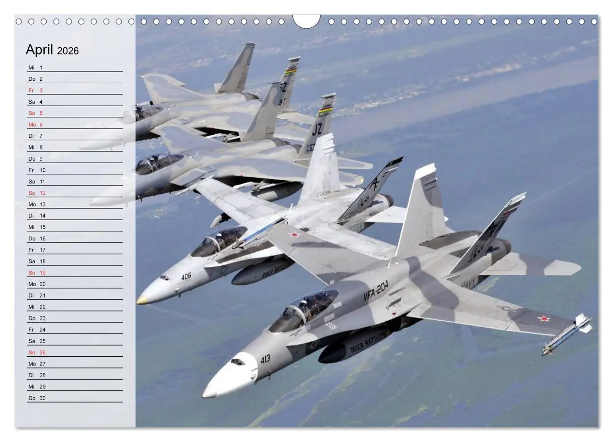 Bild: 9783457996867 | Kriegstechnik. Kampfjet-Impressionen (Wandkalender 2026 DIN A3...