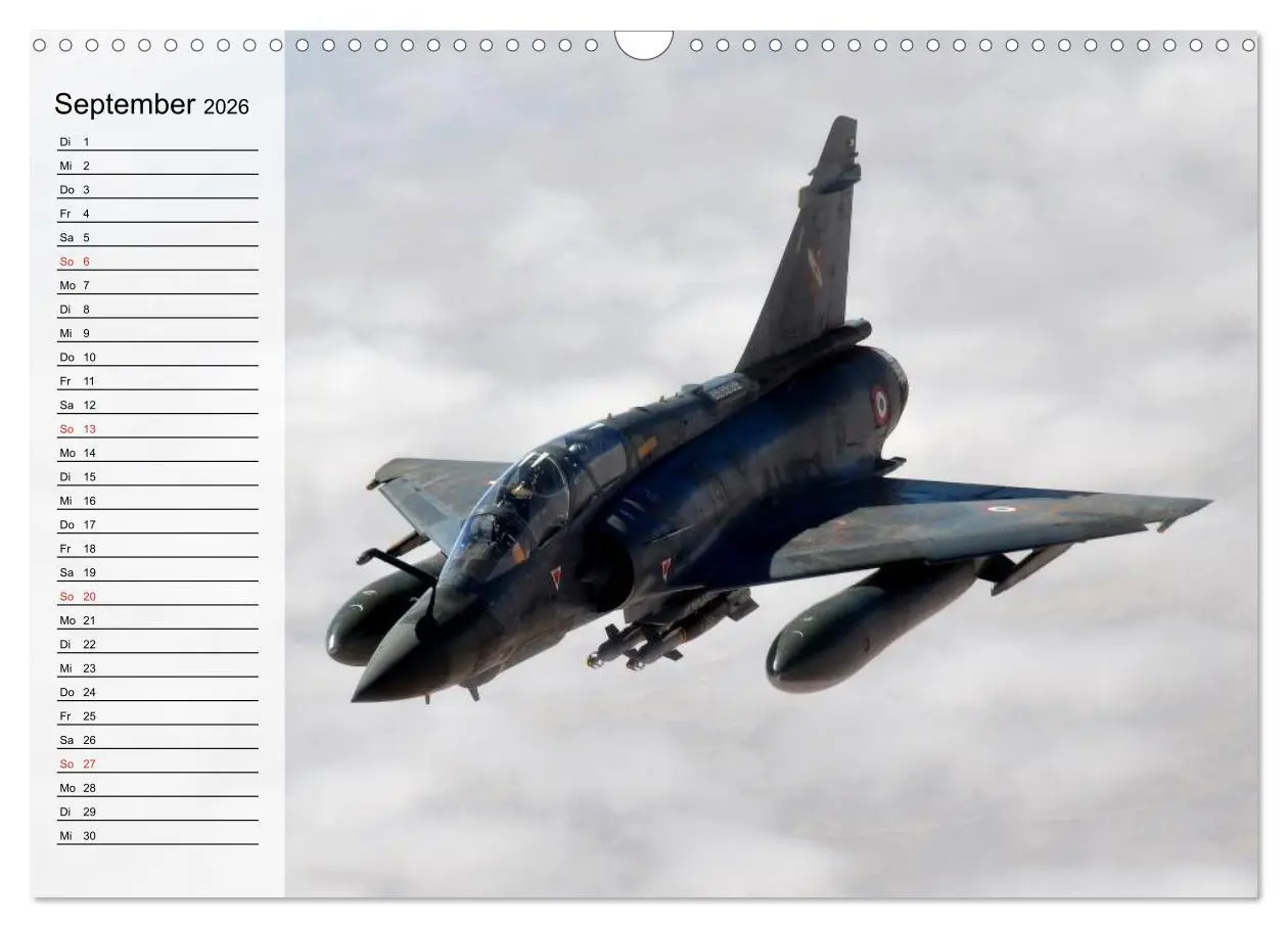 Bild: 9783457996867 | Kriegstechnik. Kampfjet-Impressionen (Wandkalender 2026 DIN A3...