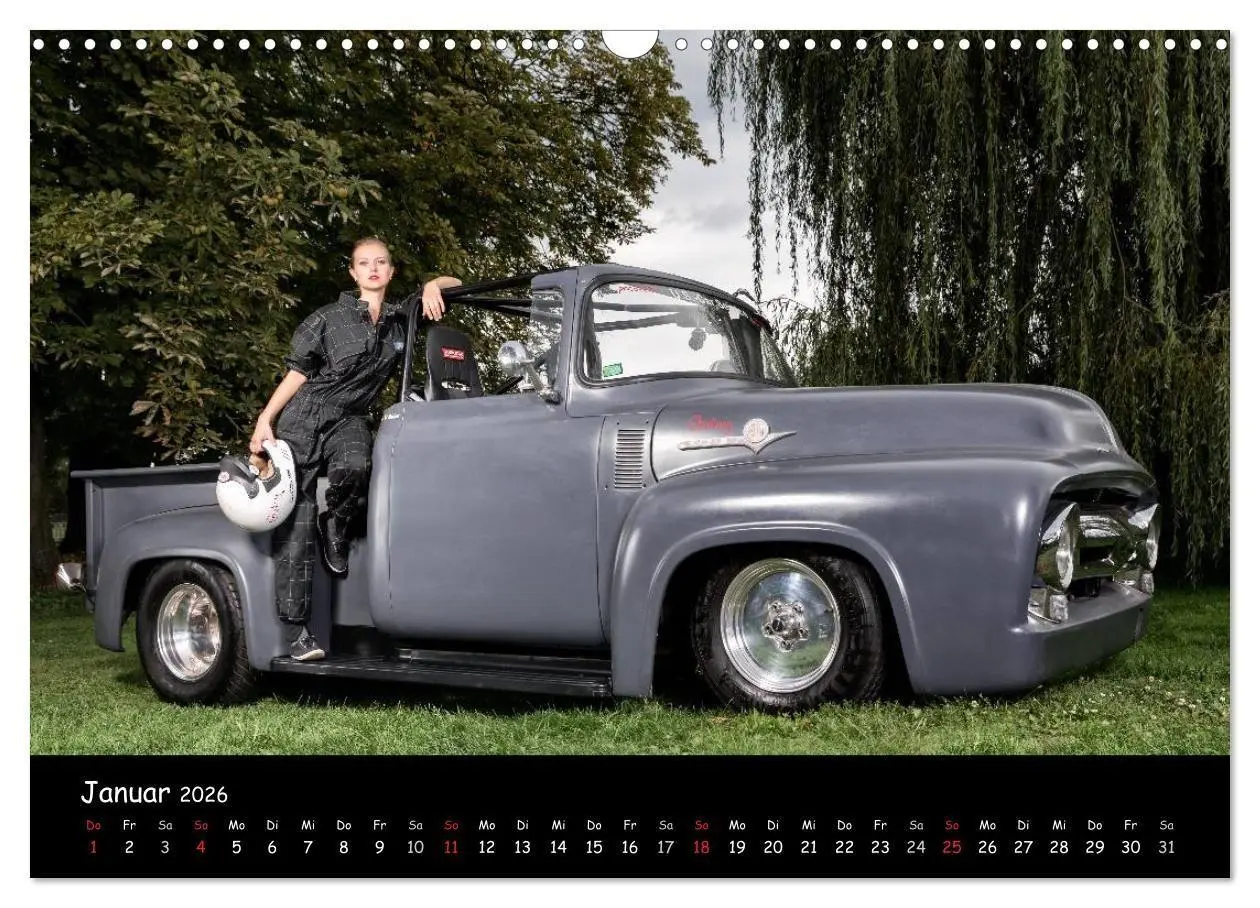 Bild: 9783516086867 | US Car Classics 2026 - Klassische amerikanische Autos und PinUp...