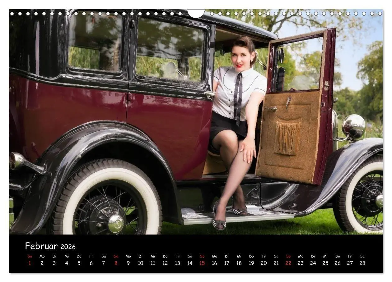 Bild: 9783516086867 | US Car Classics 2026 - Klassische amerikanische Autos und PinUp...