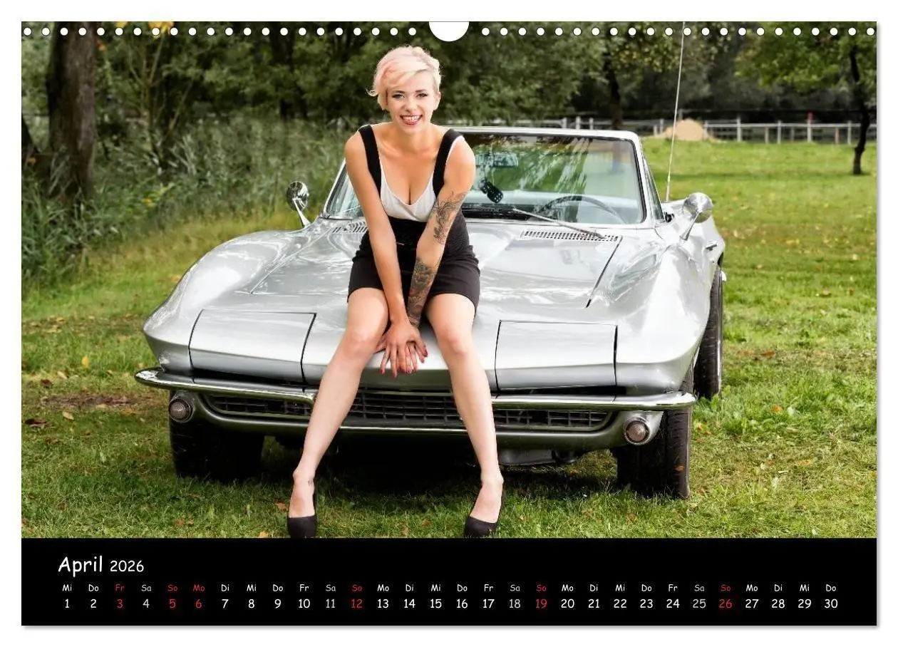 Bild: 9783516086867 | US Car Classics 2026 - Klassische amerikanische Autos und PinUp...
