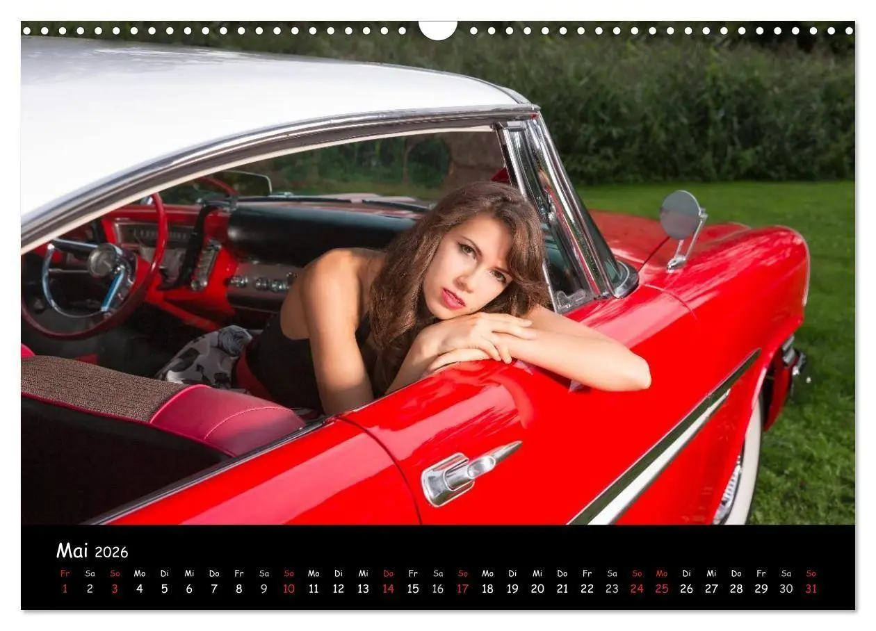 Bild: 9783516086867 | US Car Classics 2026 - Klassische amerikanische Autos und PinUp...