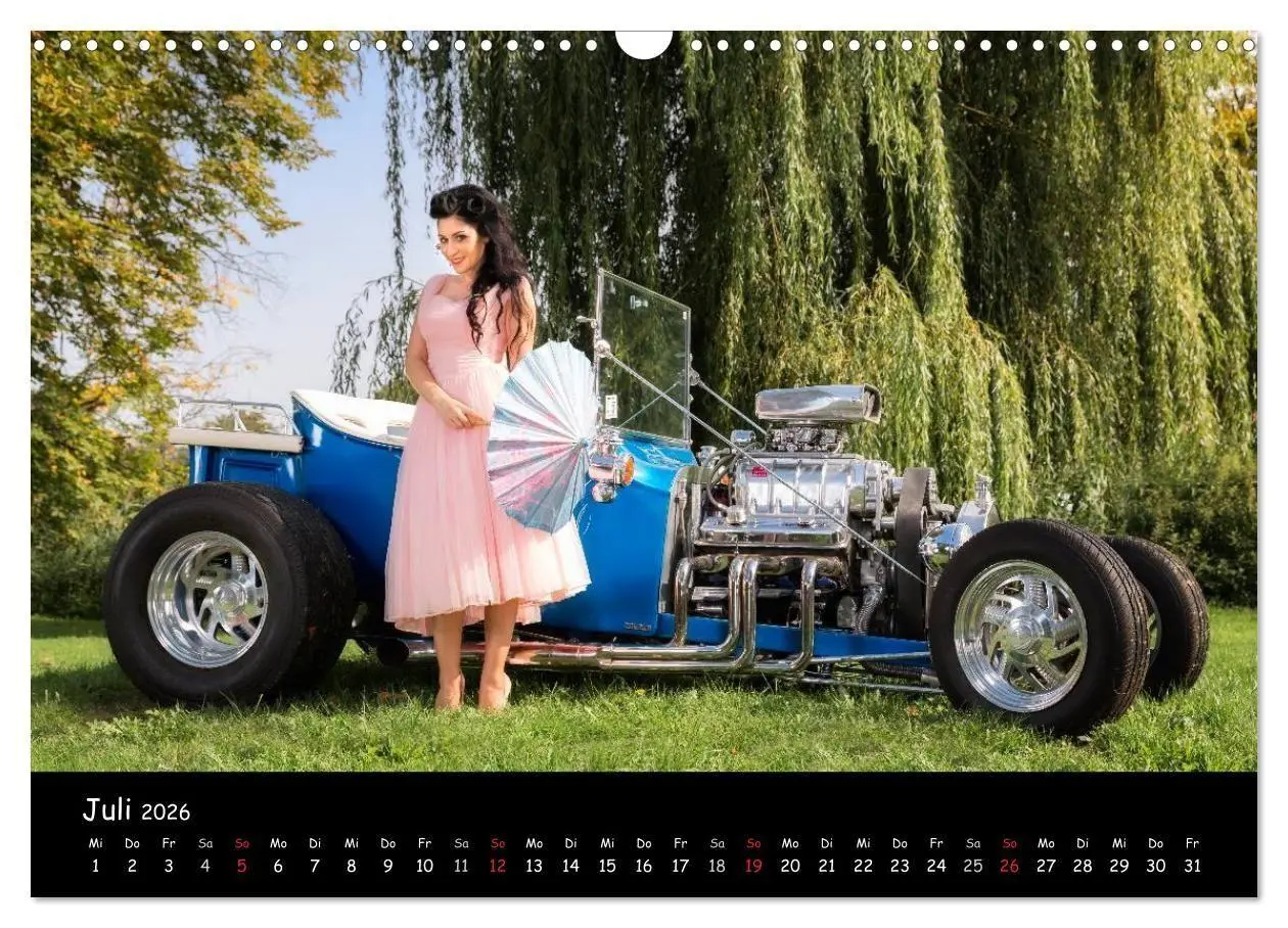 Bild: 9783516086867 | US Car Classics 2026 - Klassische amerikanische Autos und PinUp...