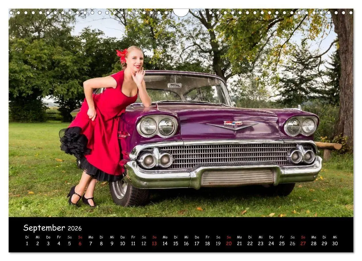 Bild: 9783516086867 | US Car Classics 2026 - Klassische amerikanische Autos und PinUp...