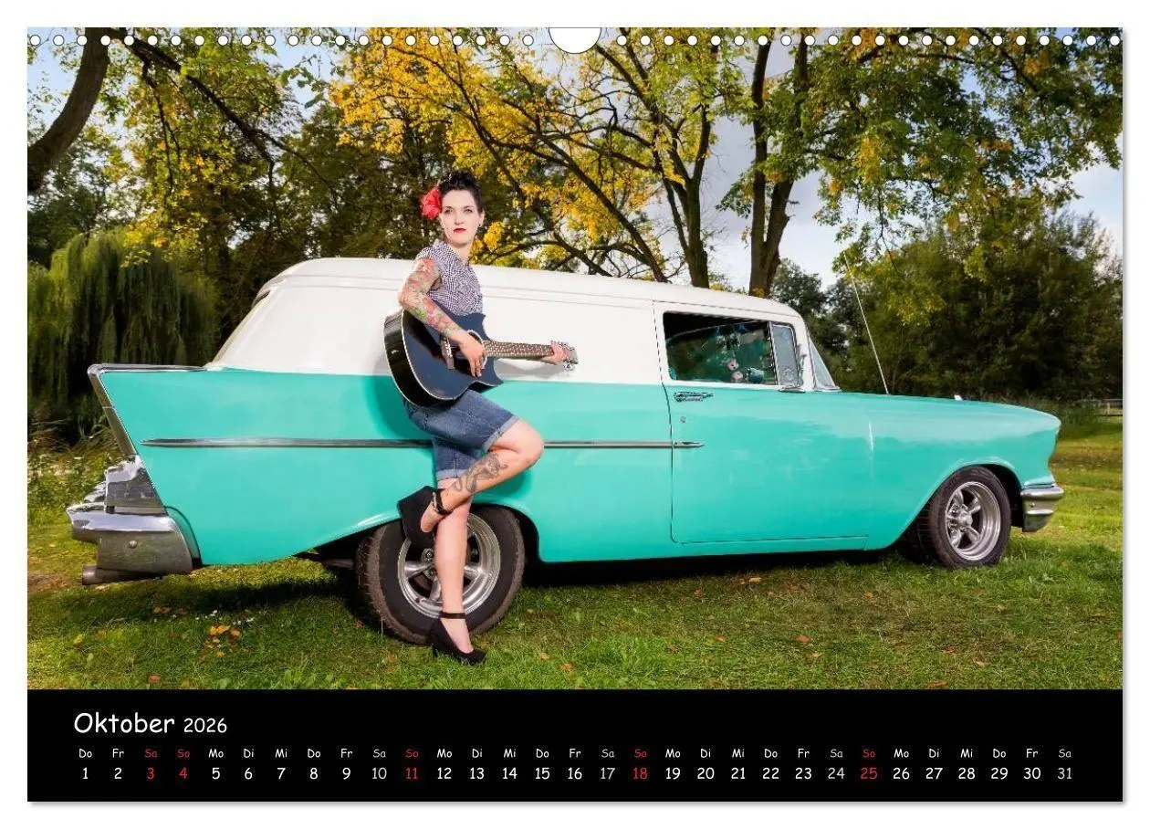 Bild: 9783516086867 | US Car Classics 2026 - Klassische amerikanische Autos und PinUp...