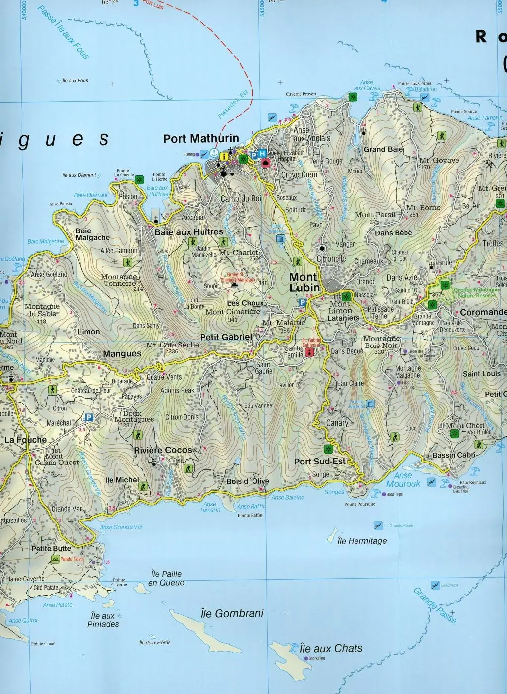 Bild: 9783707916867 | Mauritius - Rodrigues, Autokarte 1:50.000 | KG | (Land-)Karte | 2018