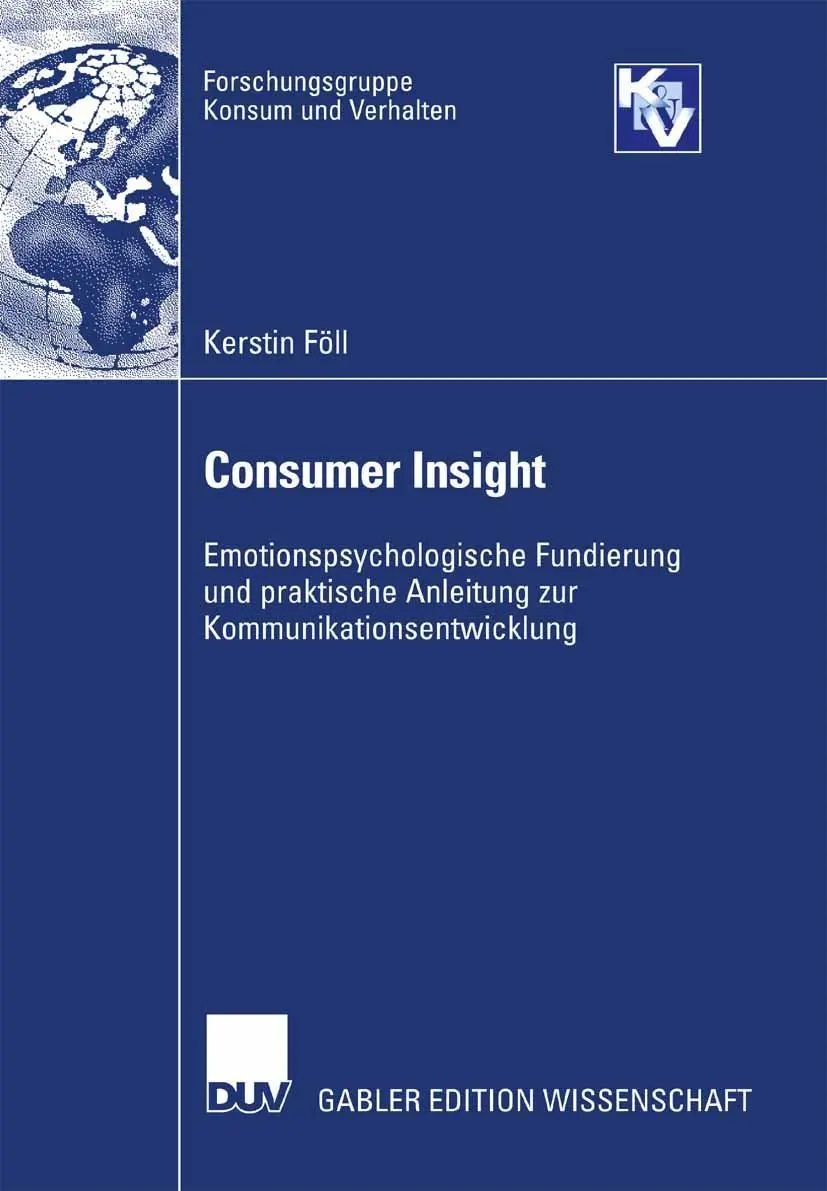 Cover: 9783835006867 | Consumer Insight | Kerstin Föll | Taschenbuch | xx | Deutsch | 2007