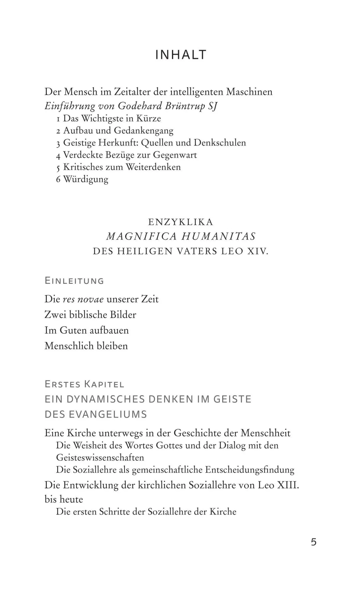 Bild: 9783843616867 | Magnifica humanitas: Die großartige Menschheit | Papst Leo XIV. | Buch