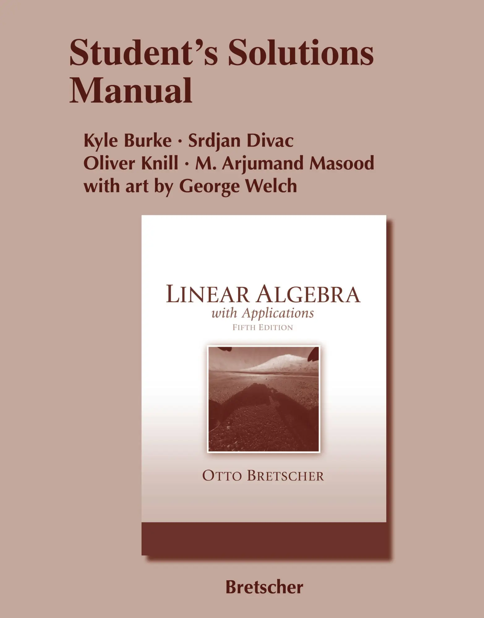 Cover: 9780321796967 | Student Solutions Manual for Linear Algebra with Applications | Buch