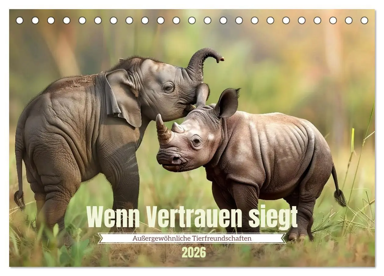 Cover: 9783457436967 | Wenn Vertrauen siegt (Tischkalender 2026 DIN A5 quer), CALVENDO...