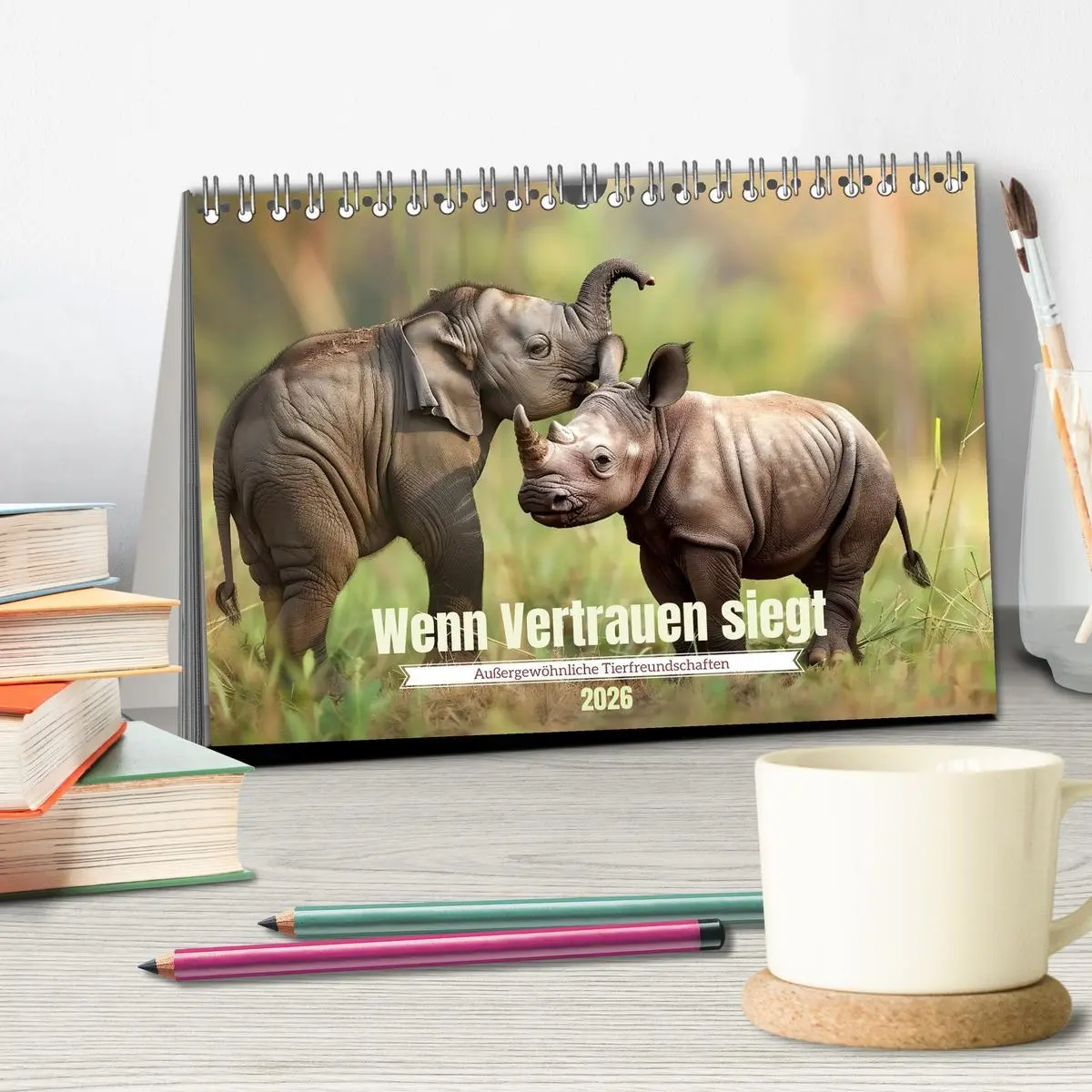 Bild: 9783457436967 | Wenn Vertrauen siegt (Tischkalender 2026 DIN A5 quer), CALVENDO...