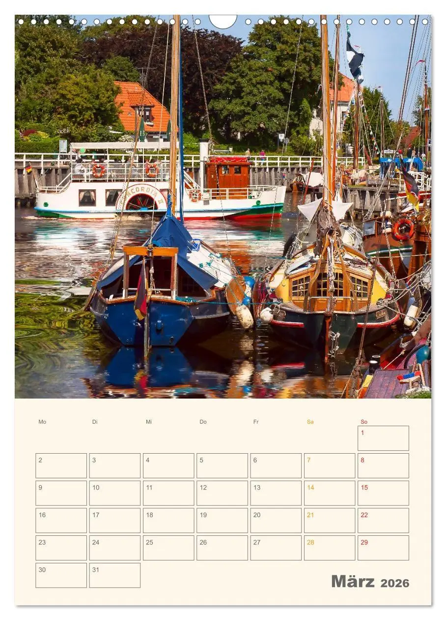 Bild: 9783516456967 | Ostfriesland - Carolinensiel, der Museumshafen (Wandkalender 2026...