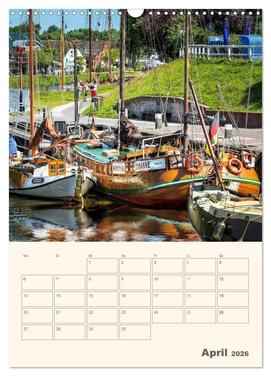 Bild: 9783516456967 | Ostfriesland - Carolinensiel, der Museumshafen (Wandkalender 2026...