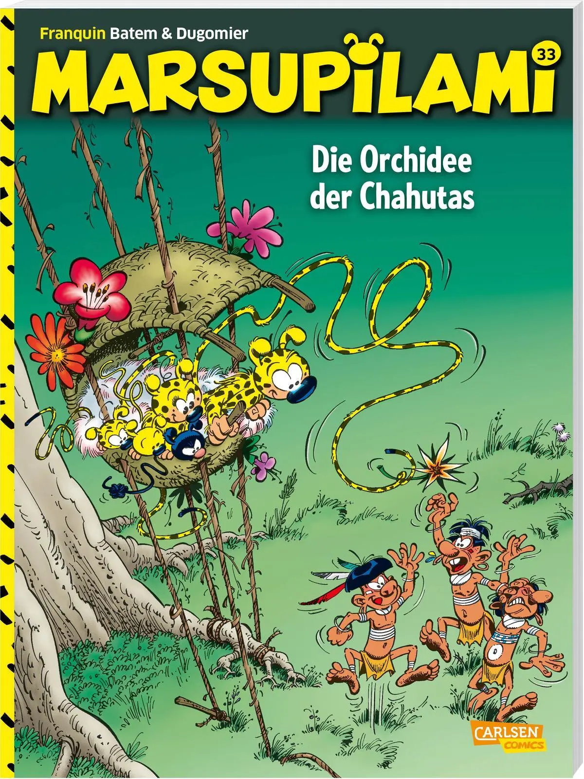 Cover: 9783551796967 | Marsupilami 33: Die Orchidee der Chahutas | André Franquin (u. a.)