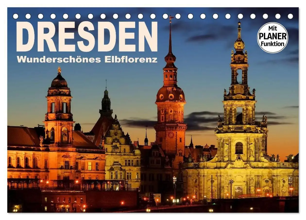 Cover: 9783569926967 | Dresden - Wunderschönes Elbflorenz (Tischkalender 2027 DIN A5...