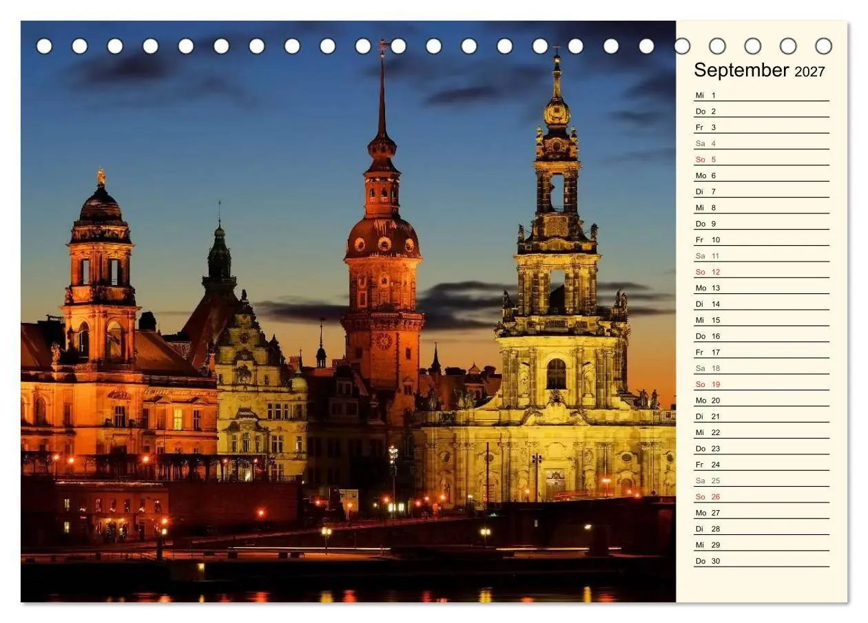 Bild: 9783569926967 | Dresden - Wunderschönes Elbflorenz (Tischkalender 2027 DIN A5...
