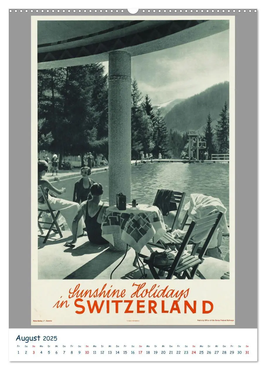 Bild: 9783435857067 | Schweizer Plakatkunst (hochwertiger Premium Wandkalender 2025 DIN...