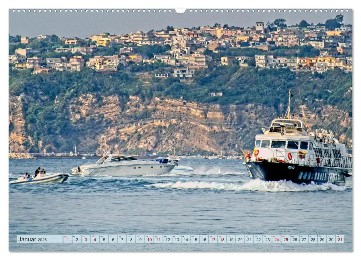 Bild: 9783457637067 | Procida, das andere Capri (Wandkalender 2026 DIN A2 quer), CALVENDO...