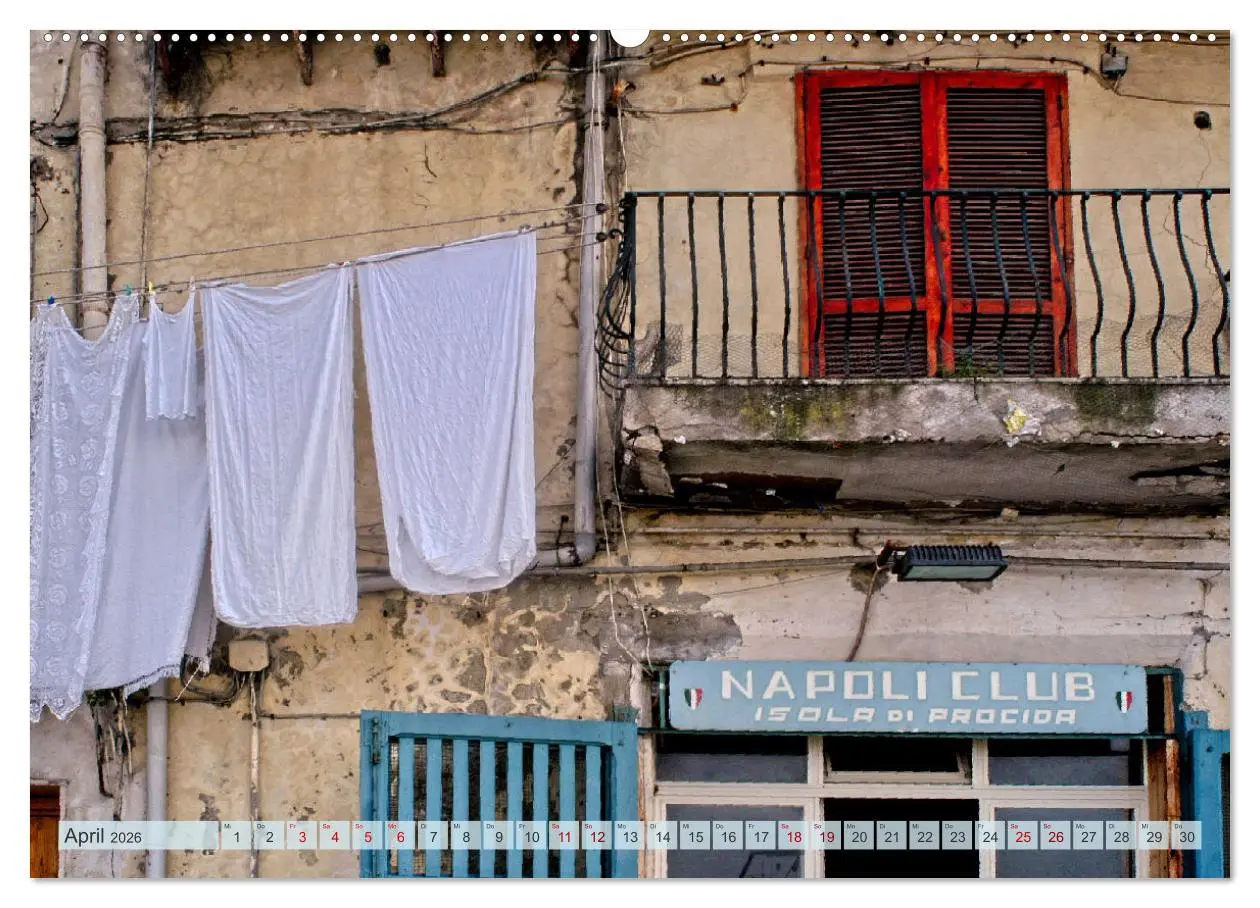 Bild: 9783457637067 | Procida, das andere Capri (Wandkalender 2026 DIN A2 quer), CALVENDO...