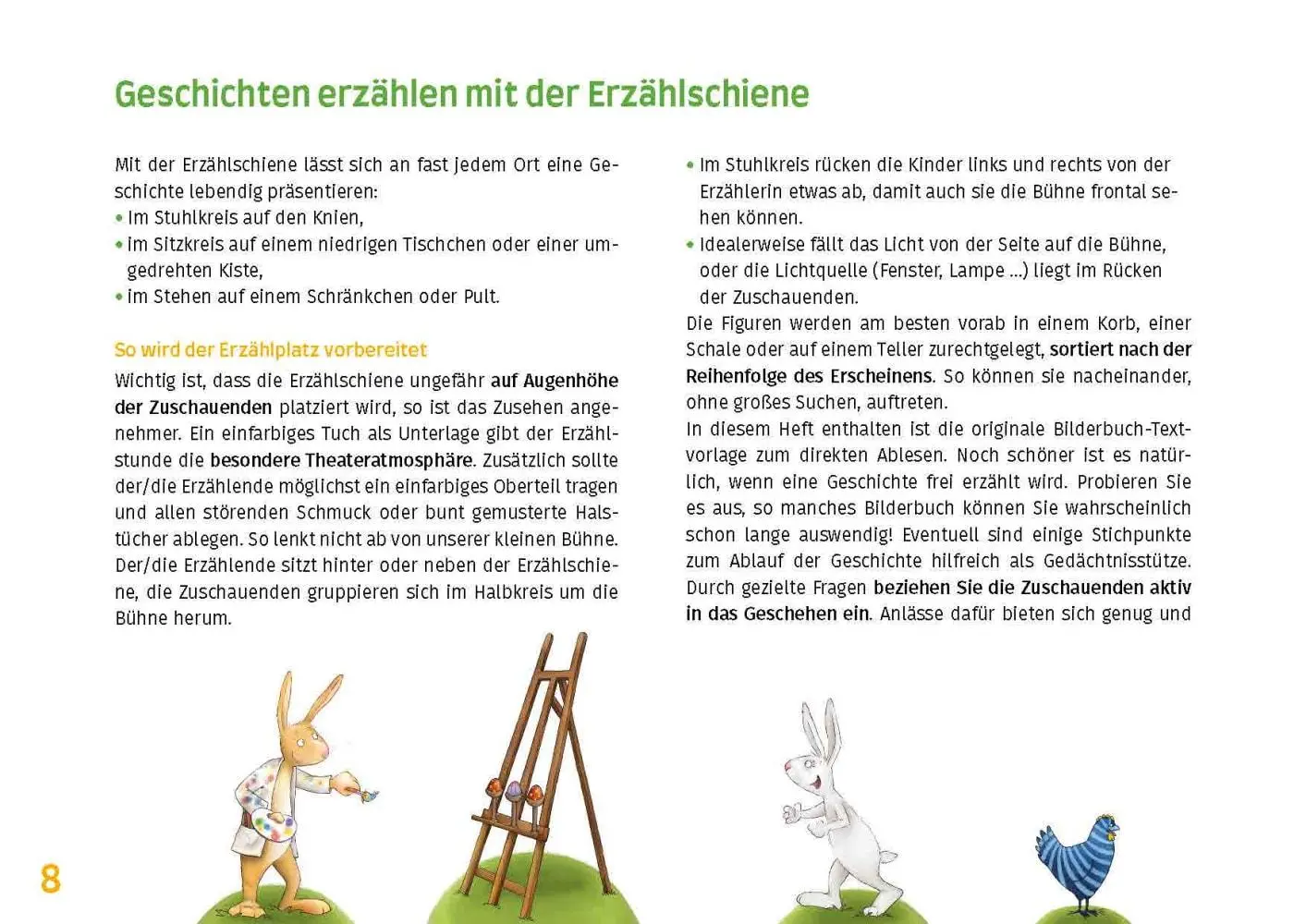 Bild: 4260179517167 | Henne, Has' und Osterspaß. Erzählschienen-Figurenset | Helga Fell