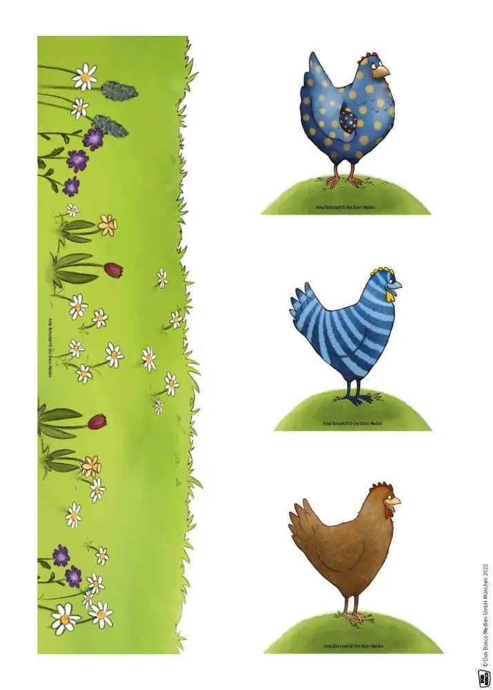 Bild: 4260179517167 | Henne, Has' und Osterspaß. Erzählschienen-Figurenset | Helga Fell