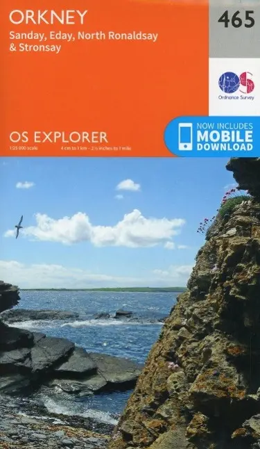 Cover: 9780319247167 | Orkney - Sanday, Eday, North Ronaldsay and Stronsay | Ordnance Survey