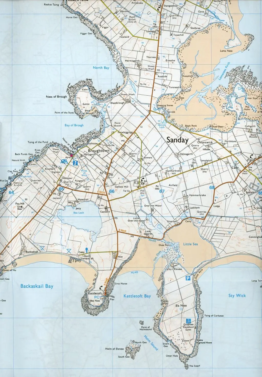 Bild: 9780319247167 | Orkney - Sanday, Eday, North Ronaldsay and Stronsay | Ordnance Survey