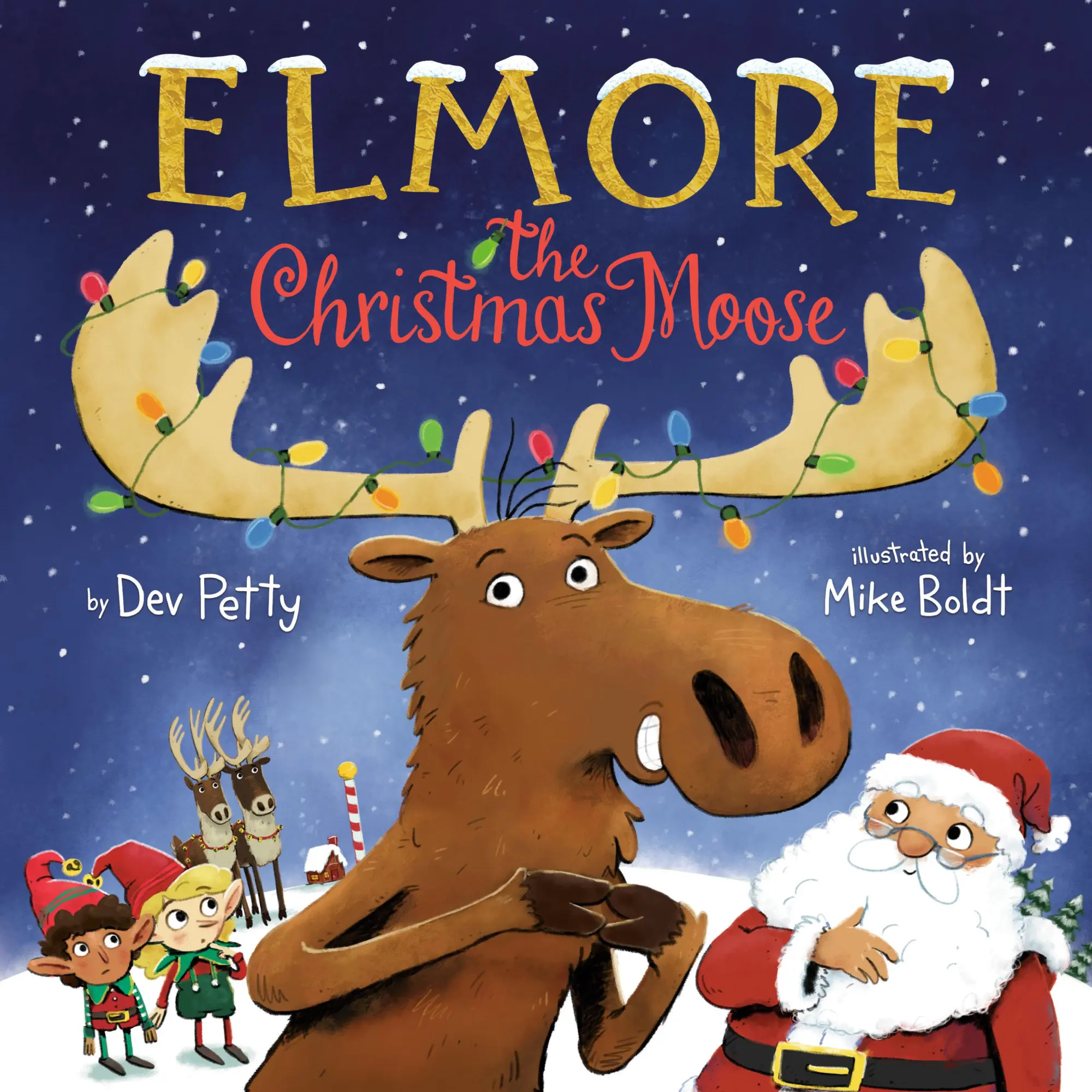 Cover: 9780593487167 | Elmore the Christmas Moose | Dev Petty (u. a.) | Buch | Englisch