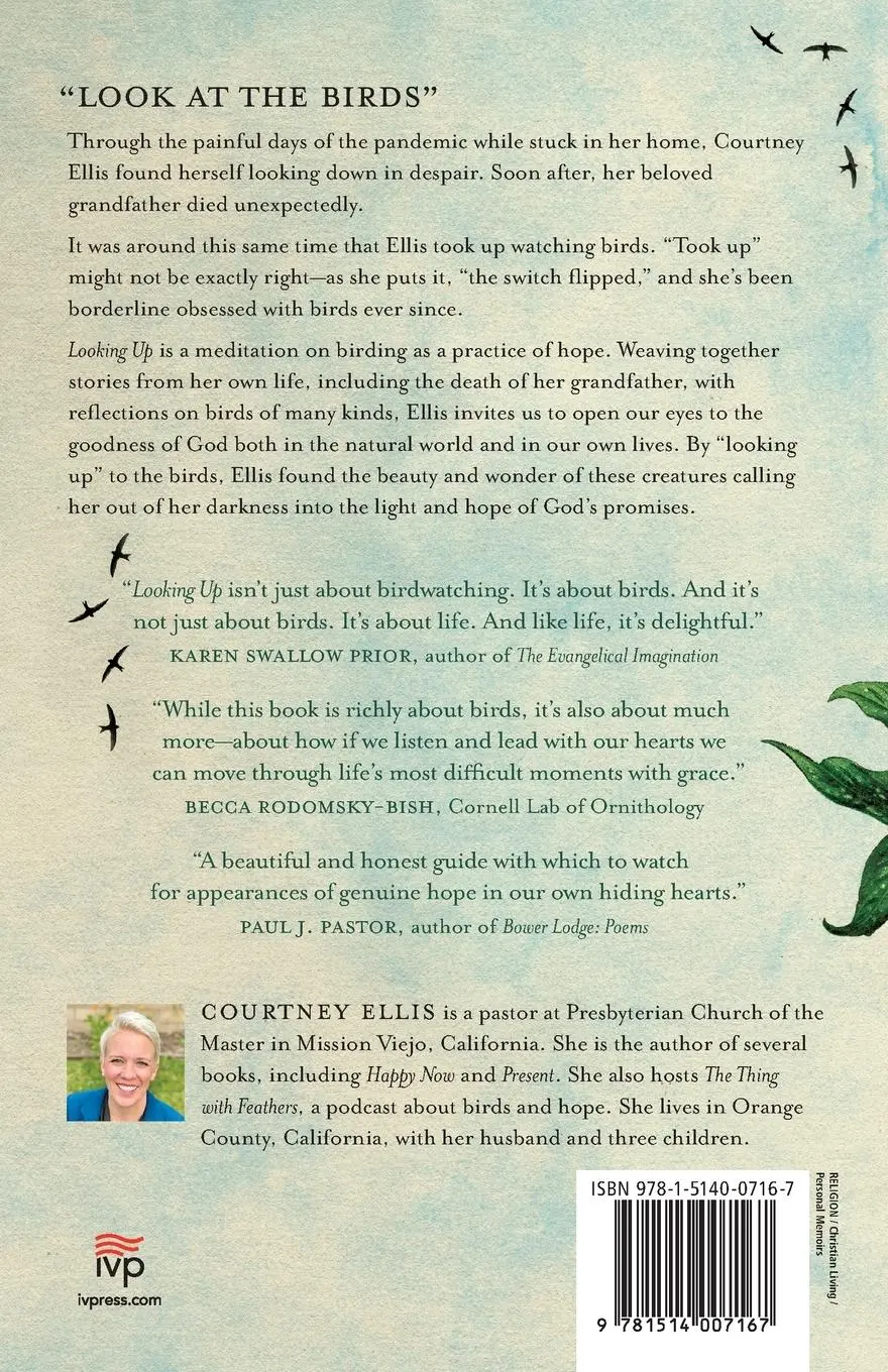 Rückseite: 9781514007167 | Looking Up | A Birder's Guide to Hope Through Grief | Courtney Ellis
