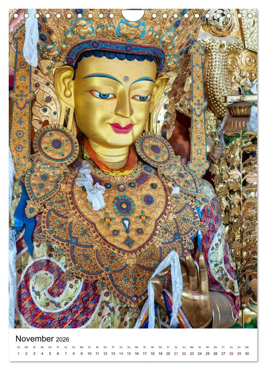 Bild: 9783516337167 | Buddhas im Glück (Wandkalender 2026 DIN A4 hoch), CALVENDO...