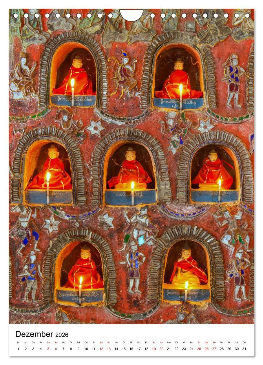 Bild: 9783516337167 | Buddhas im Glück (Wandkalender 2026 DIN A4 hoch), CALVENDO...