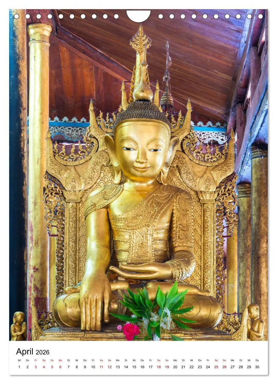 Bild: 9783516337167 | Buddhas im Glück (Wandkalender 2026 DIN A4 hoch), CALVENDO...