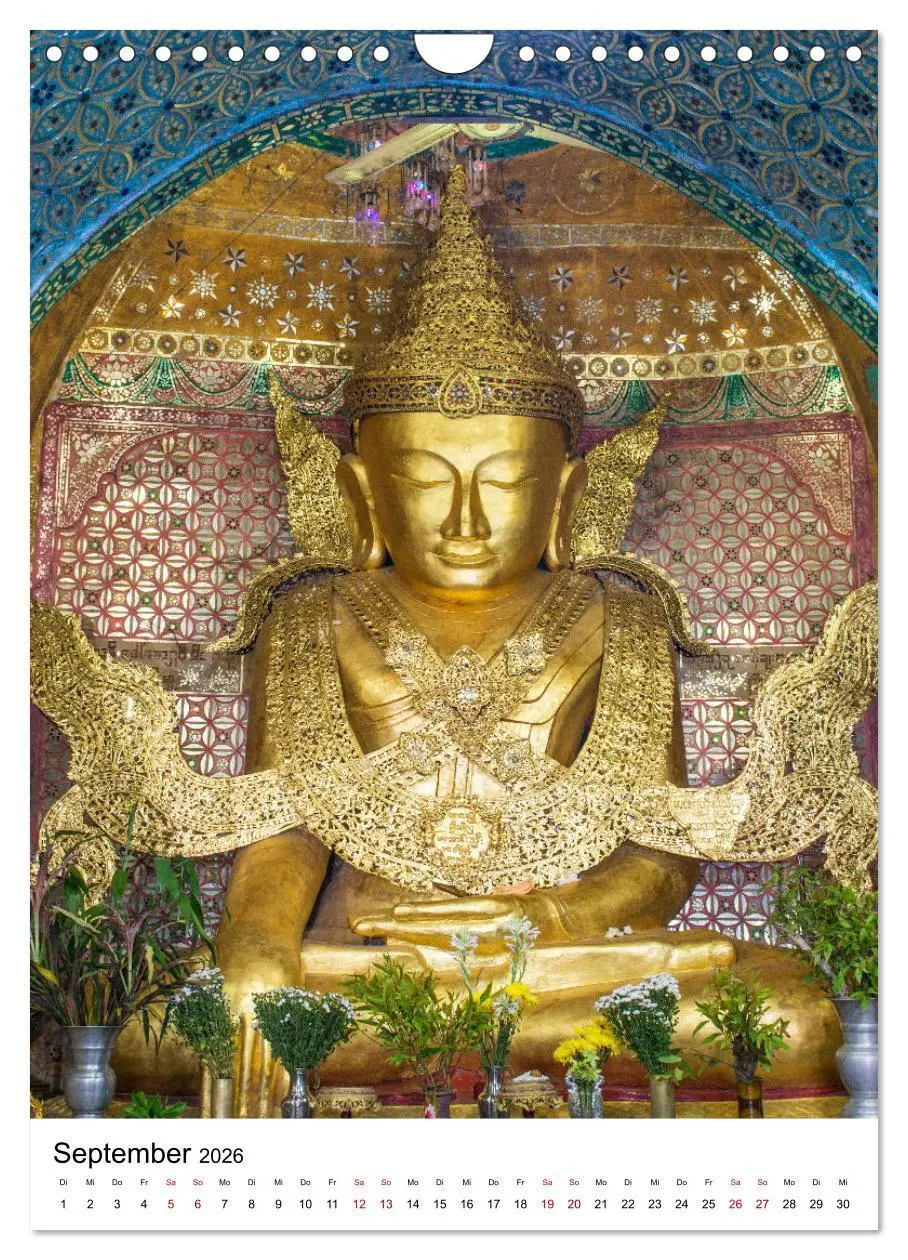Bild: 9783516337167 | Buddhas im Glück (Wandkalender 2026 DIN A4 hoch), CALVENDO...
