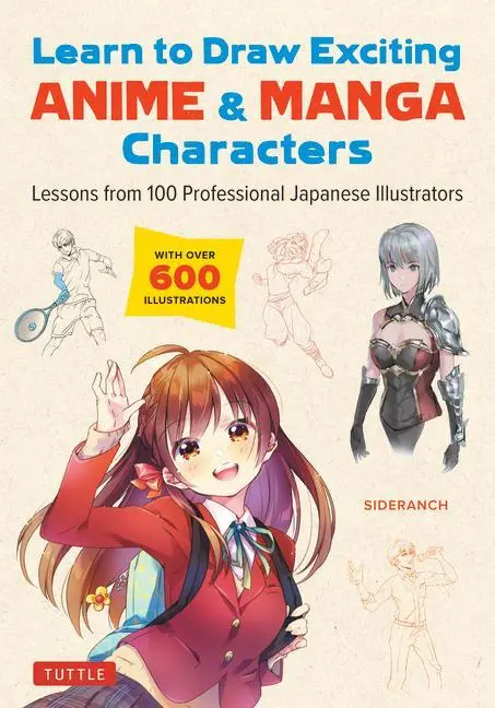 Cover: 9784805317167 | Learn to Draw Exciting Anime &amp; Manga Characters | Sideranch | Buch