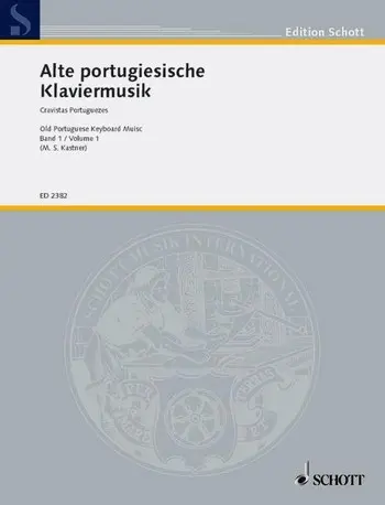 Cover: 9790001037167 | Cravistas Portuguezes 1 | Buch | Schott Music | EAN 9790001037167