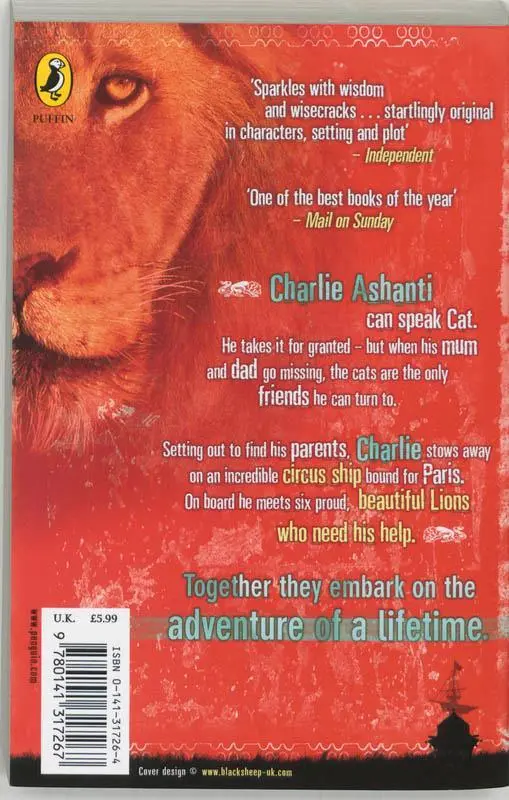Rückseite: 9780141317267 | Lionboy | Zizou Corder | Taschenbuch | 339 S. | Englisch | 2004