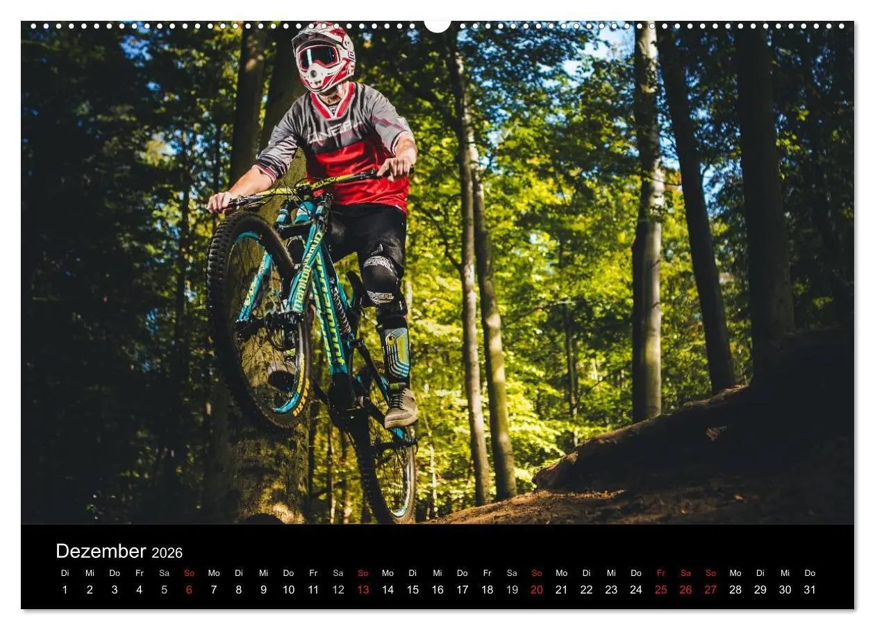 Bild: 9783516017267 | Mountainbike Action (hochwertiger Premium Wandkalender 2026 DIN A2...