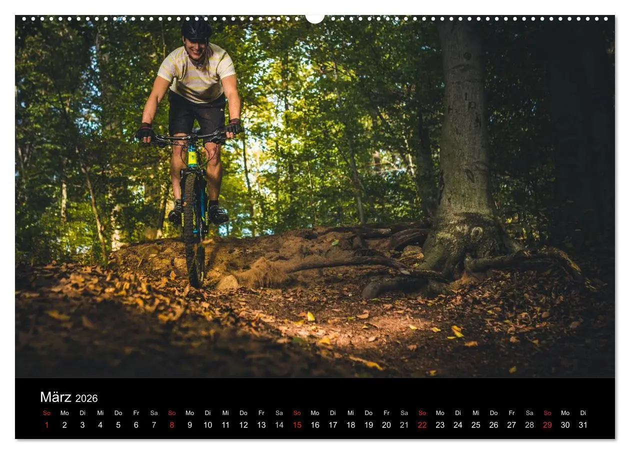 Bild: 9783516017267 | Mountainbike Action (hochwertiger Premium Wandkalender 2026 DIN A2...