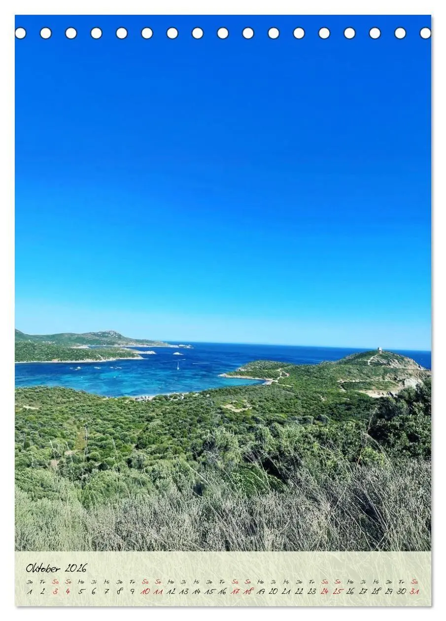 Bild: 9783516707267 | Sardinien - das ganze Jahr Urlaubsgefühl (Tischkalender 2026 DIN A5...