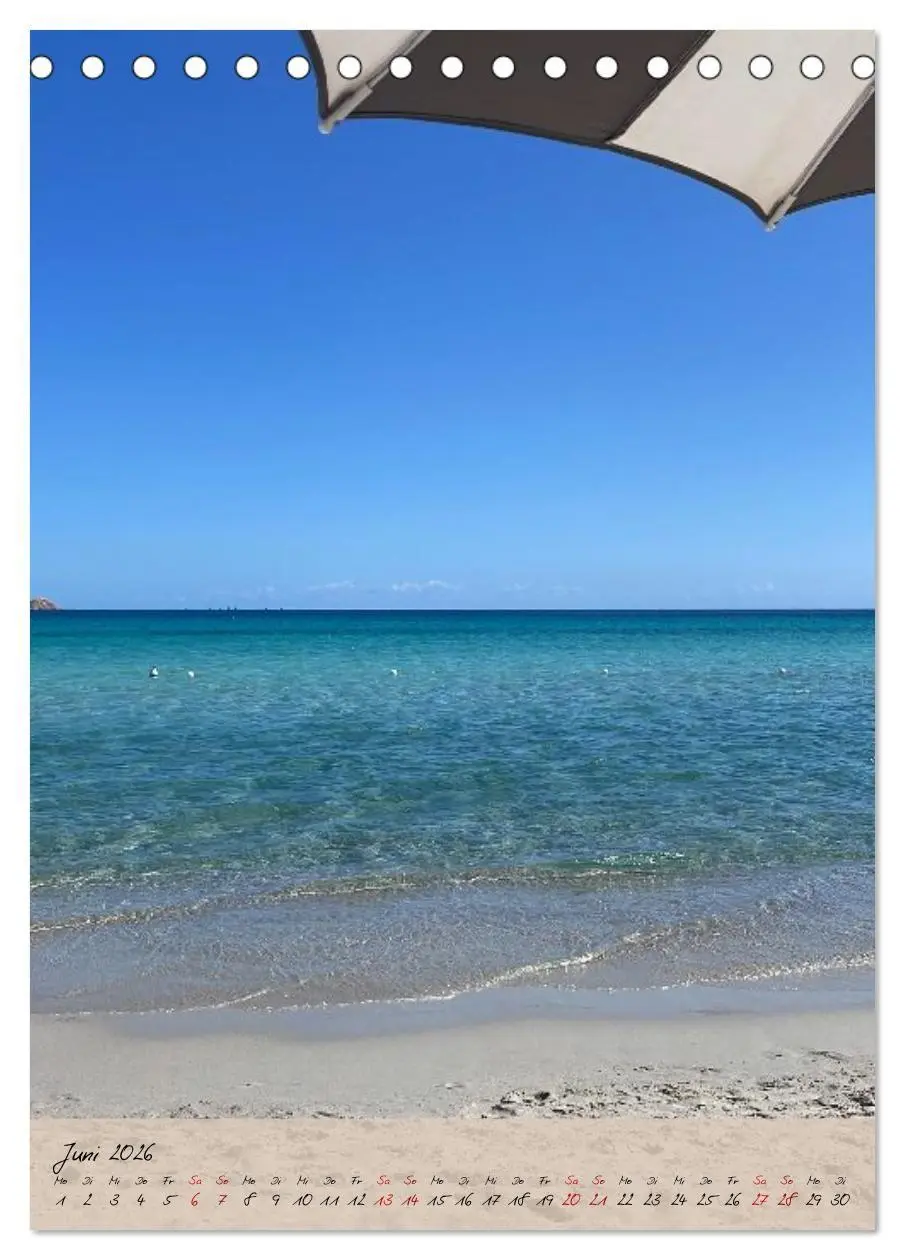 Bild: 9783516707267 | Sardinien - das ganze Jahr Urlaubsgefühl (Tischkalender 2026 DIN A5...