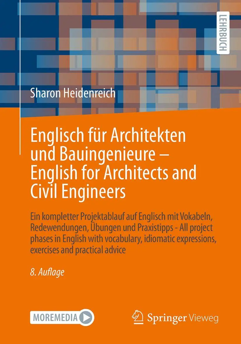 Cover: 9783658517267 | Englisch für Architekten und Bauingenieure - English for Architects...